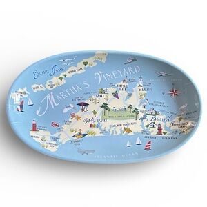 Martha's Vineyard 8" Melamine Tray by Galleyware
